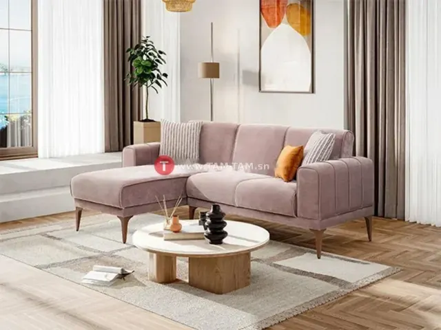 SALON TISSU 3 PLACES ANGLE GENT