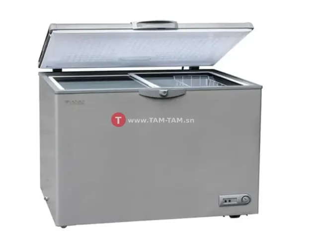CONGELATEUR HORIZONTAL COFFRE 300LFINIX BD(W)-300 VITR GRIS