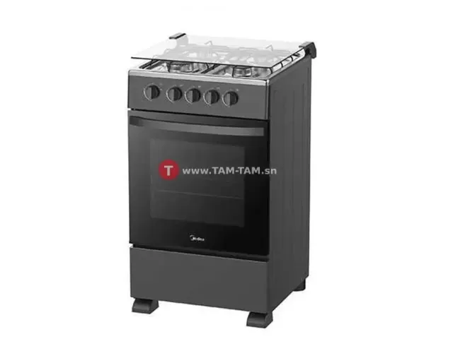CUISINIERE 4 FEUX MIDEA 50X50 SP5055T082-BG NOIRE