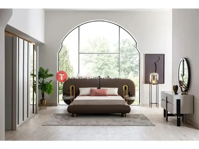 CHAMBRE A COUCHER 180X200 COMPLETE BERGAMA