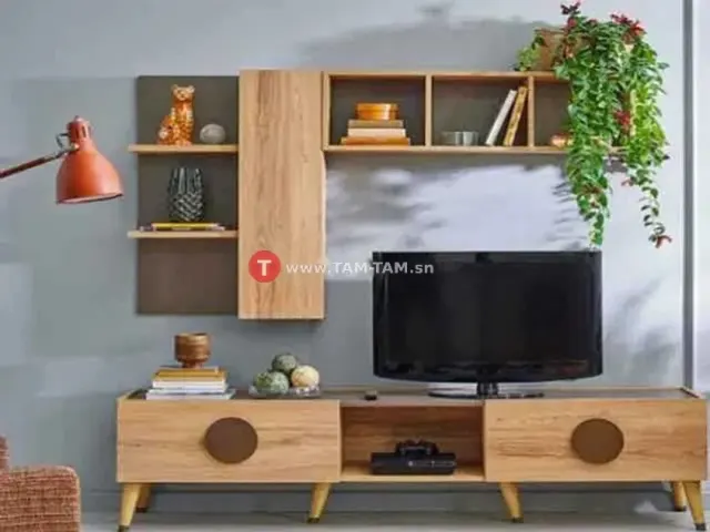 MEUBLE TV ANTIGO WALNUT