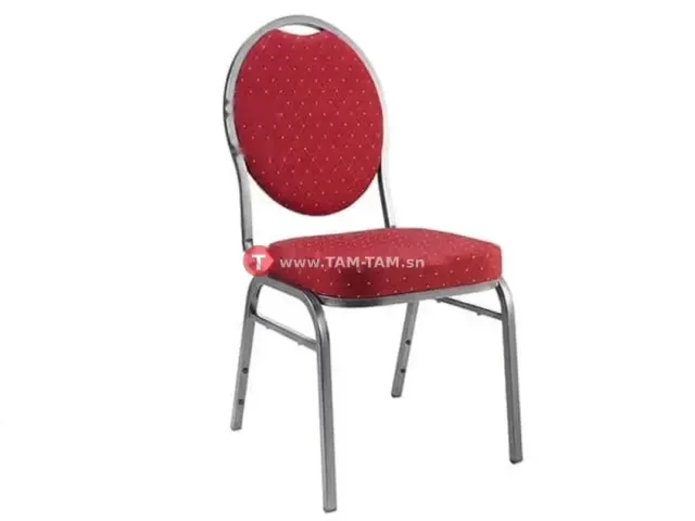 CHAISE DE CEREMONIE VIP C-605 COULEUR ROUGE