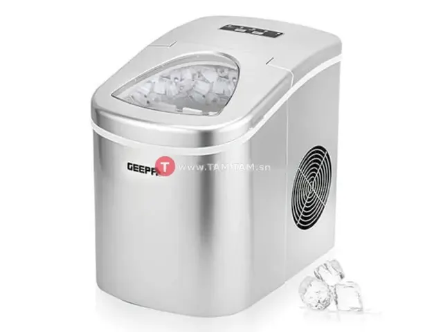 DISTRIBUTEUR DE GLACONS GEEPAS GIM63015UK SILVER
