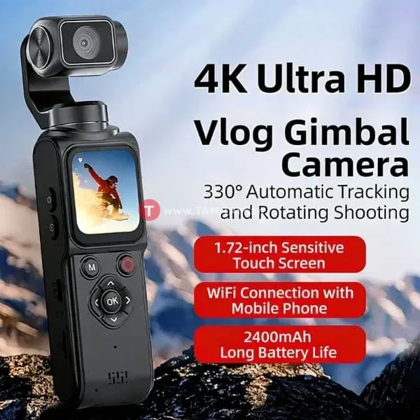 Caméra de poche 4K ULTRA HD
