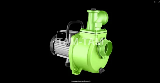 Pompe 750 6 m3 /H 2,5 Bar avec cofffret et 2 panneaux 550 W Mc
