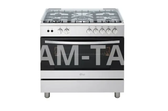 Gaziniere 5 feux LG rotisserie et tourne brosse