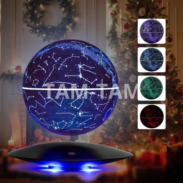 Lampe  en lévitation de planète galactique
