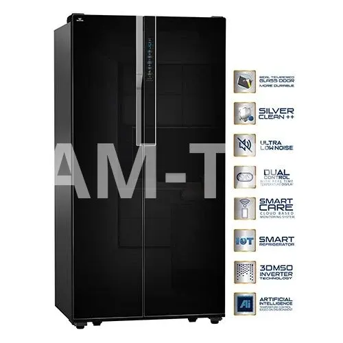 REFRIGERATEUR SIDE BY SIDE WALTON WNI-5F3-GDEL-DD